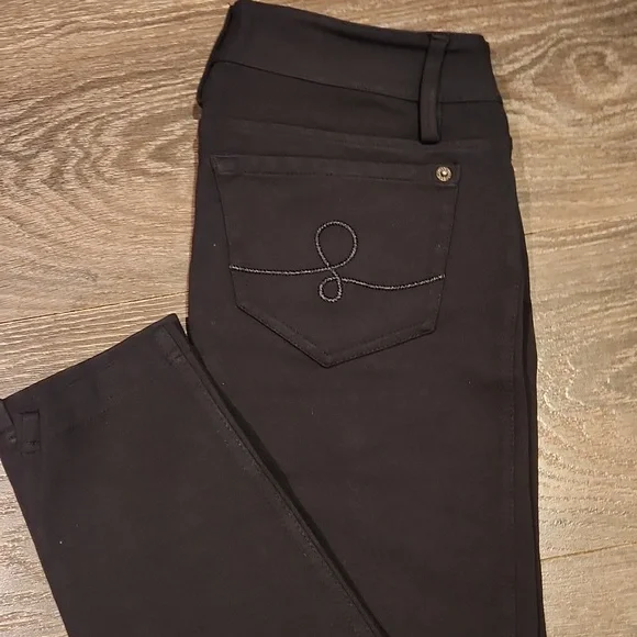 ❤️ LILLY PULITZER WORTH SKINNY ANKLE PONTE PANTS, BLACK, 4 (27) - Picture 11 of 11